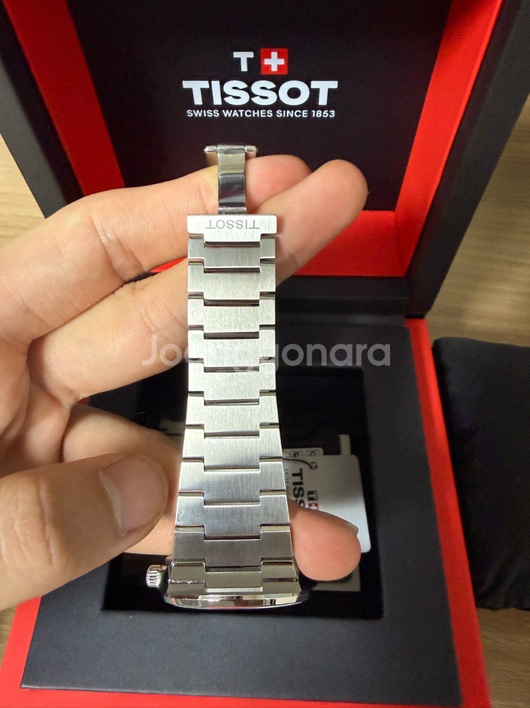 티쏘 PRX 40mm 쿼츠 청판 풀박스--3