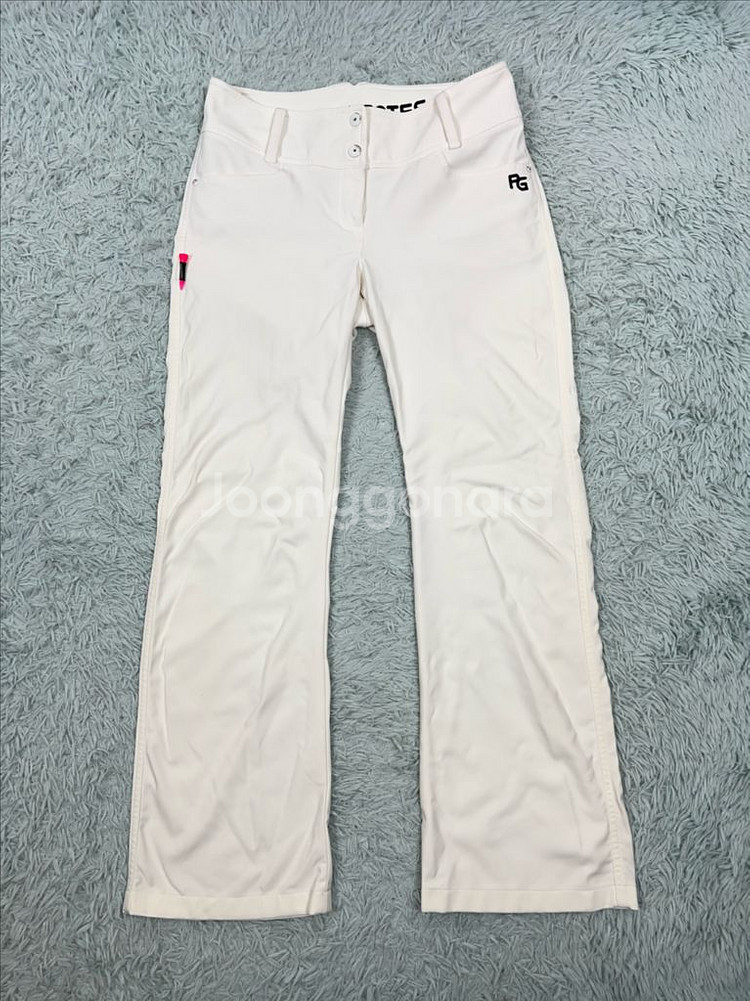 파리게이츠 여성 투버튼 부츠컷 골프팬츠 1호--0