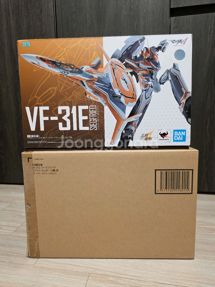 DX초합금 마크로스델타 VF-31E 척머스탱기+아머드파츠 일괄--0