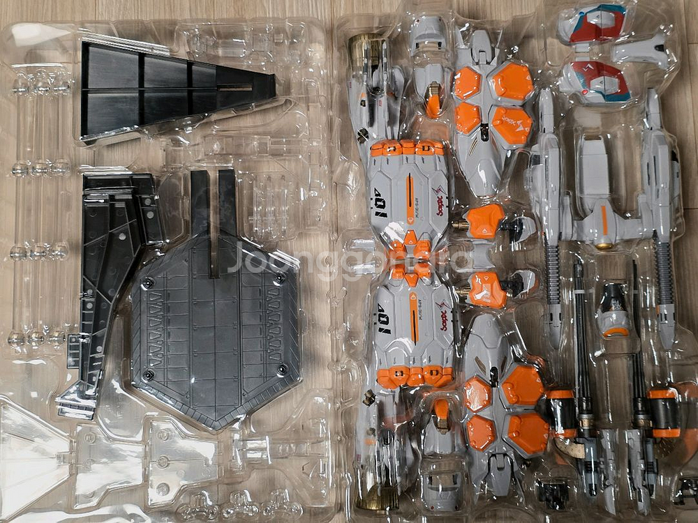 DX초합금 마크로스델타 VF-31E 척머스탱기+아머드파츠 일괄--7