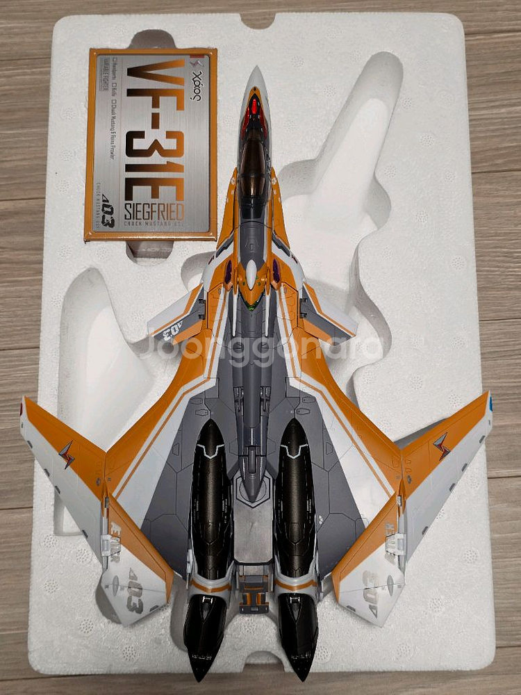 DX초합금 마크로스델타 VF-31E 척머스탱기+아머드파츠 일괄--2