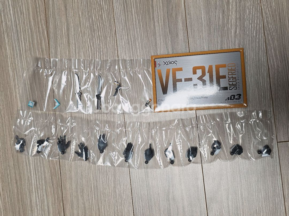 DX초합금 마크로스델타 VF-31E 척머스탱기+아머드파츠 일괄--6