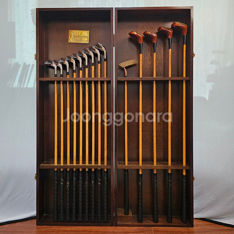 한정판 캘러웨이 바비존스 히코리 샤프트 풀셑 황동퍼터--0