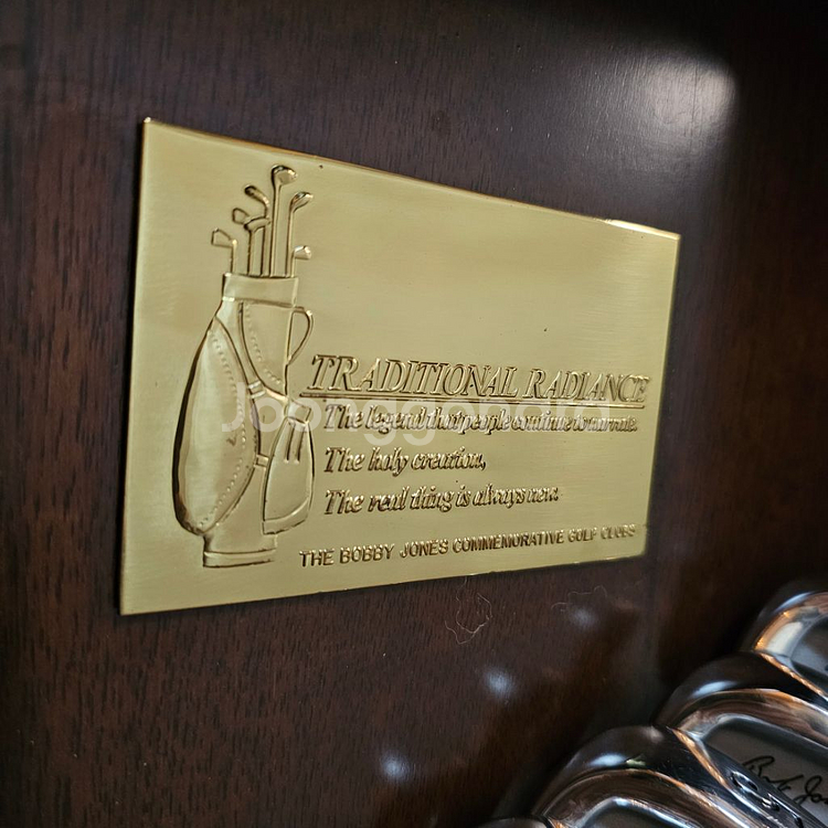 한정판 캘러웨이 바비존스 히코리 샤프트 풀셑 황동퍼터--1