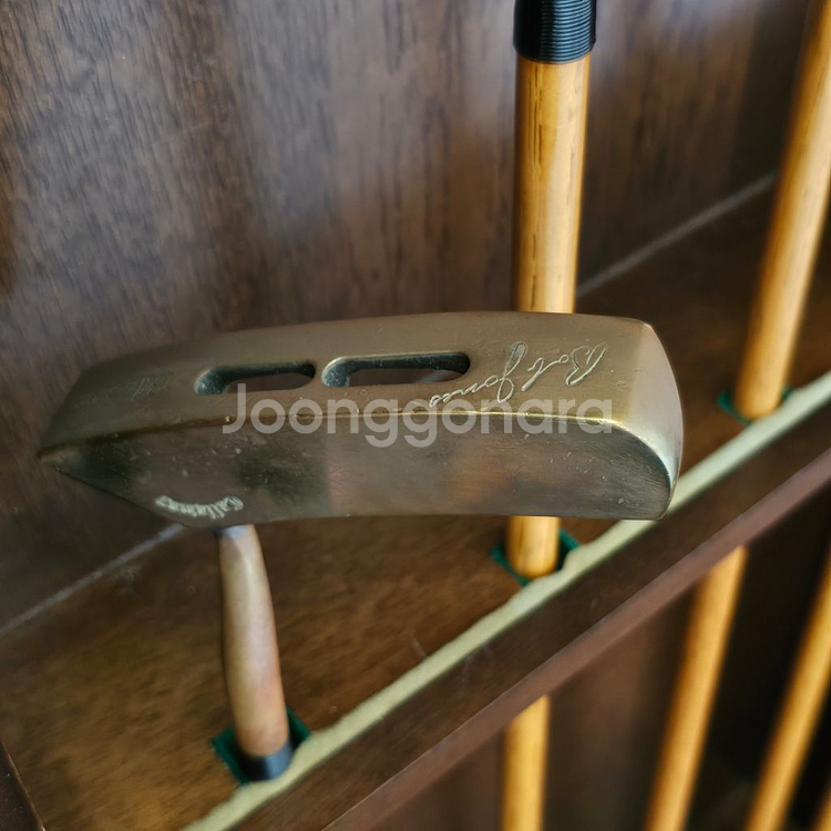 한정판 캘러웨이 바비존스 히코리 샤프트 풀셑 황동퍼터--4