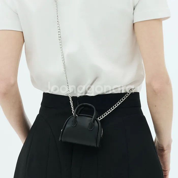 [새상품]코모레비뮤지엄 마이크로 볼링 크로스 미니백--3