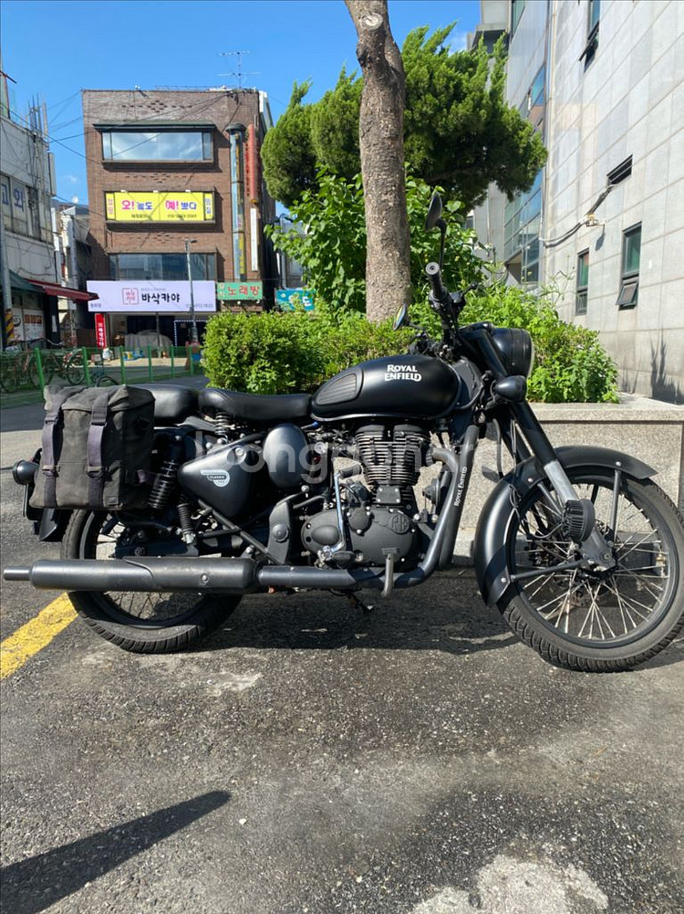 로얄엔필드 클래식500 18년--0