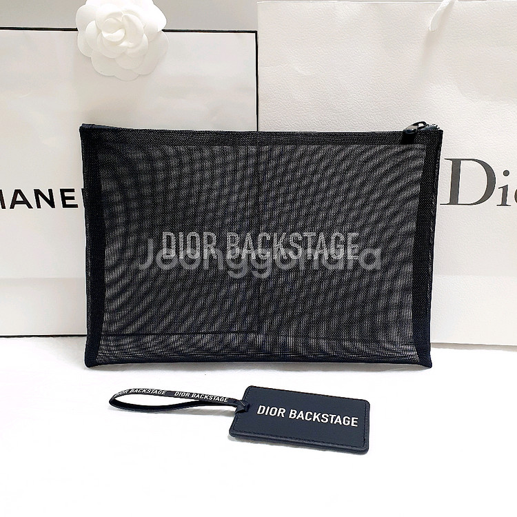디올 메쉬 파우치 백스테이지 클러치--0