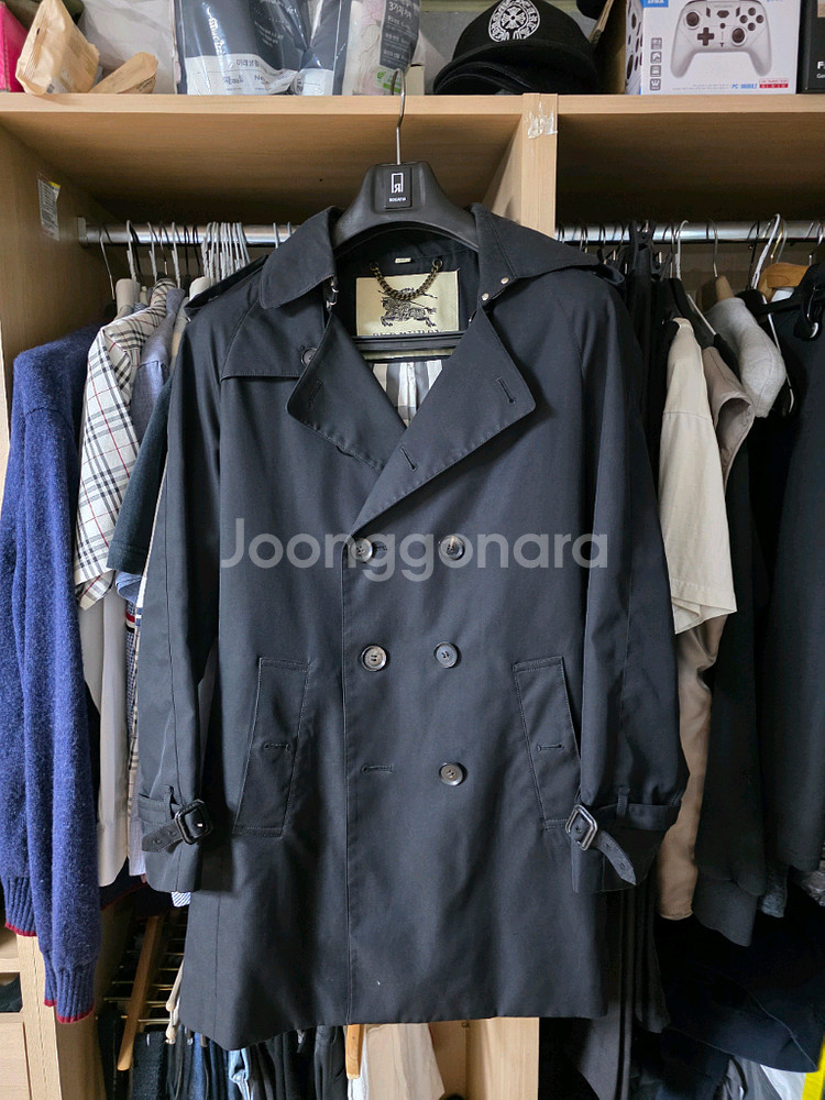 버버리 남성 트렌치 코트--1