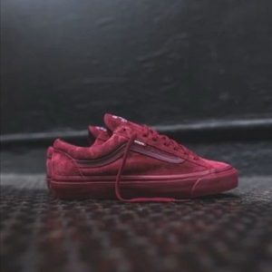 [270]반스 더블탭스 스타일36 버건디