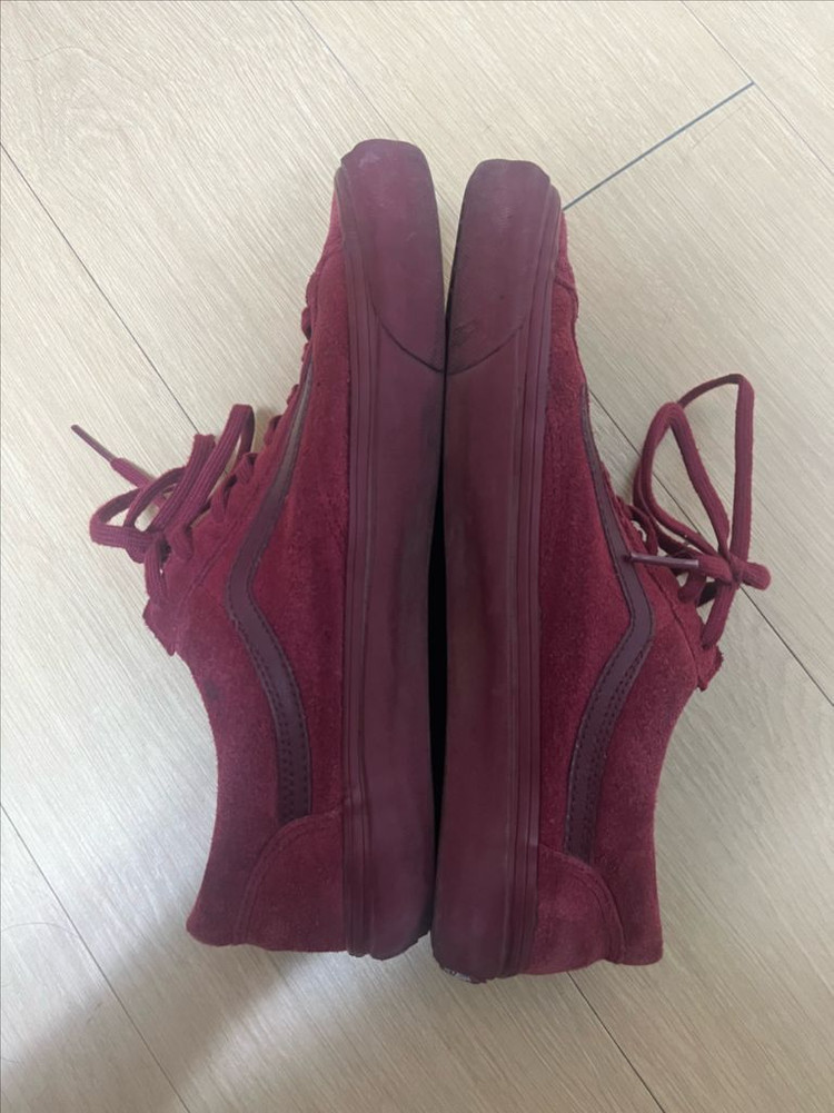 [270]반스 더블탭스 스타일36 버건디--3