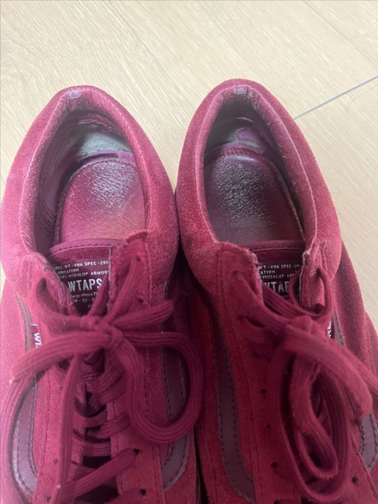 [270]반스 더블탭스 스타일36 버건디--2