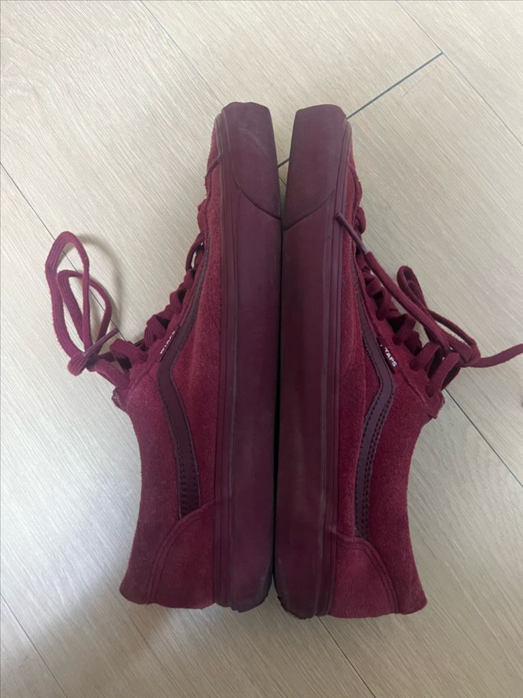 [270]반스 더블탭스 스타일36 버건디--4