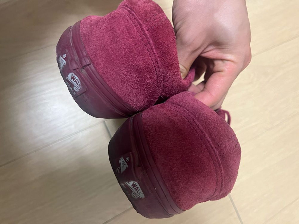 [270]반스 더블탭스 스타일36 버건디--5