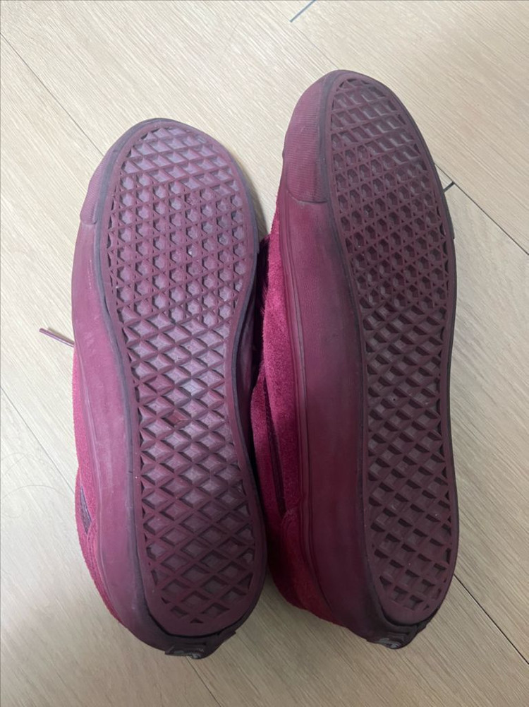 [270]반스 더블탭스 스타일36 버건디--6