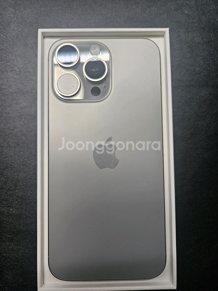 (마지막가격)아이폰 15 프로맥스 512 배터리90% 애케플X--16