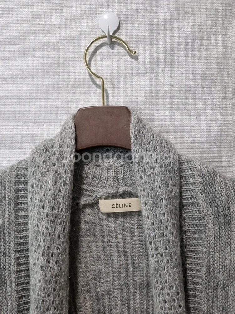 CELINE 셀린 모헤어 롱 베스트 (이탈리아제)--4