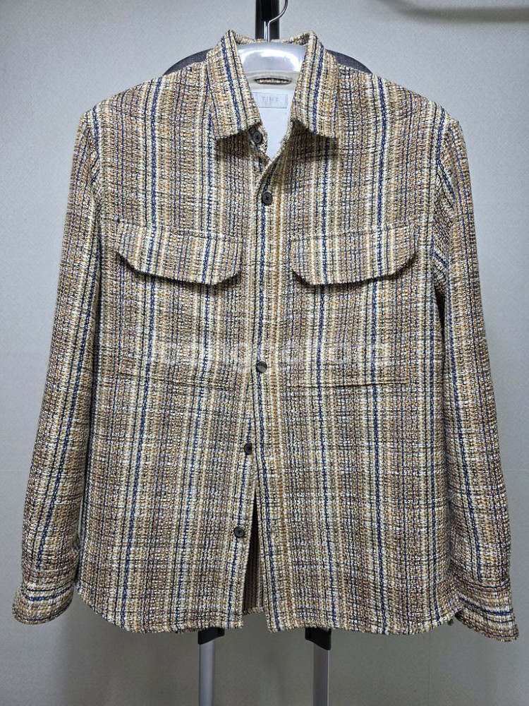 타임 트위드 셔츠 자켓 정품--0