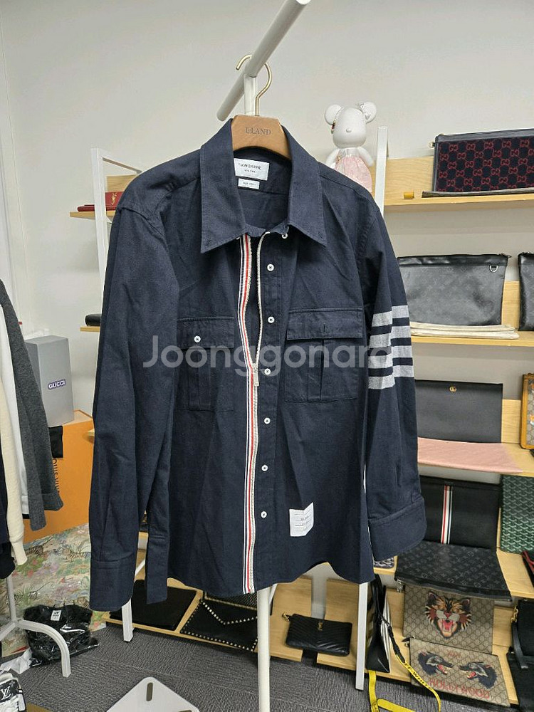 [A급컨디션] 톰브라운 사선완장 자켓--0