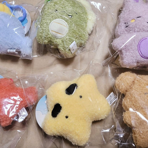 일괄) 픽셀리 잠뜰 공룡 수현 라더 각별 덕개 인형키링 이미지