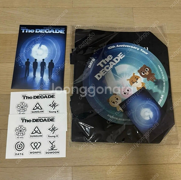 데이식스포에버영고양입장키트,마이데이5기키트,타투스티커--0