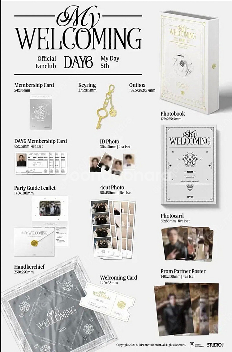 데이식스포에버영고양입장키트,마이데이5기키트,타투스티커--3