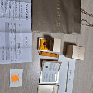 불가리 세르펜티 데미 바이퍼링 로즈골드 54-56