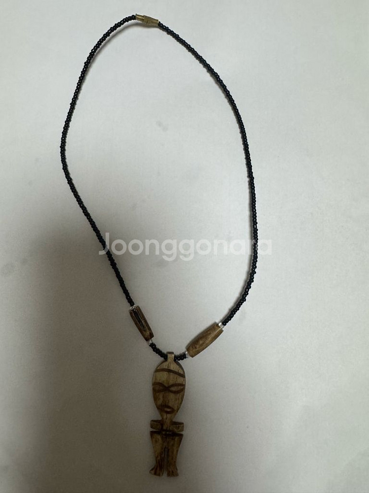 아프리카 케냐 마사이 주술 팬던트 목걸이--1