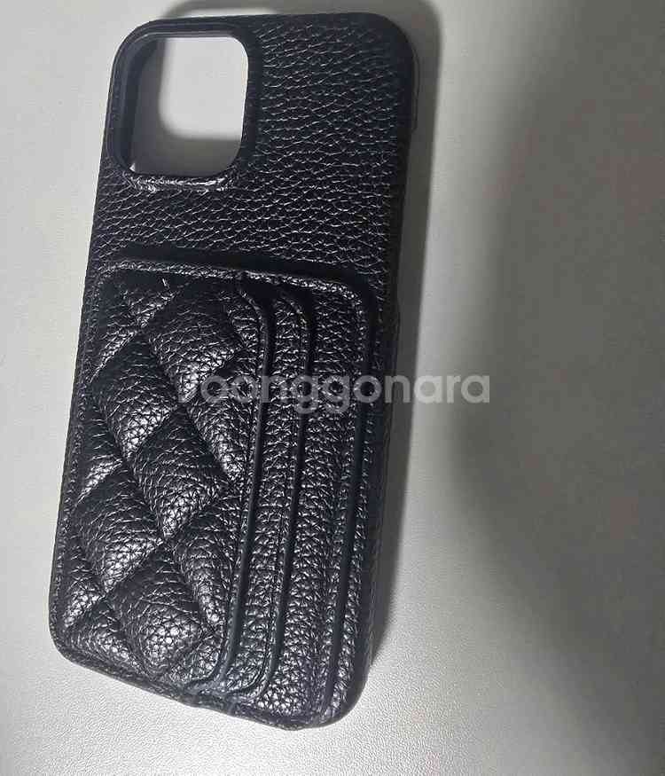 아이폰13프맥 가죽 카드지갑 케이스--1