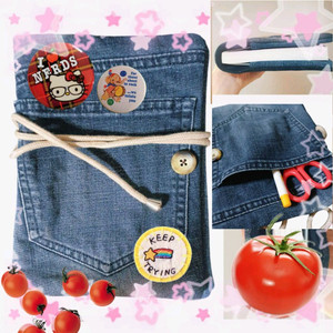 잠시할인+무료배송)청바지 데님 리사이클 A5북커버