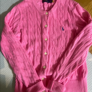 폴로 랄프로렌 케이블 니트 가디건