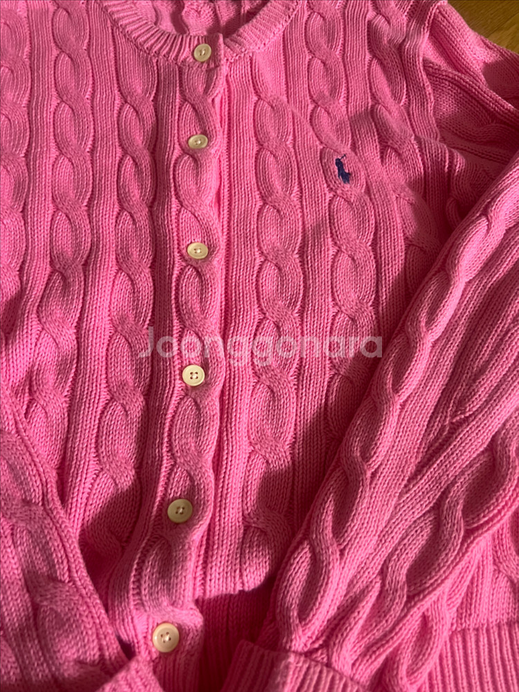 폴로 랄프로렌 케이블 니트 가디건--2