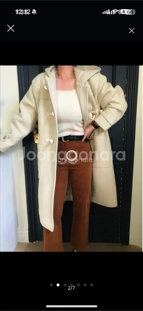 크림 아이보리 떡볶이 후드코트--1