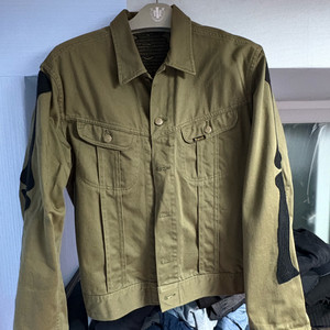 캐피탈 본 멕시칸 트러커 자켓 카키 46사이즈