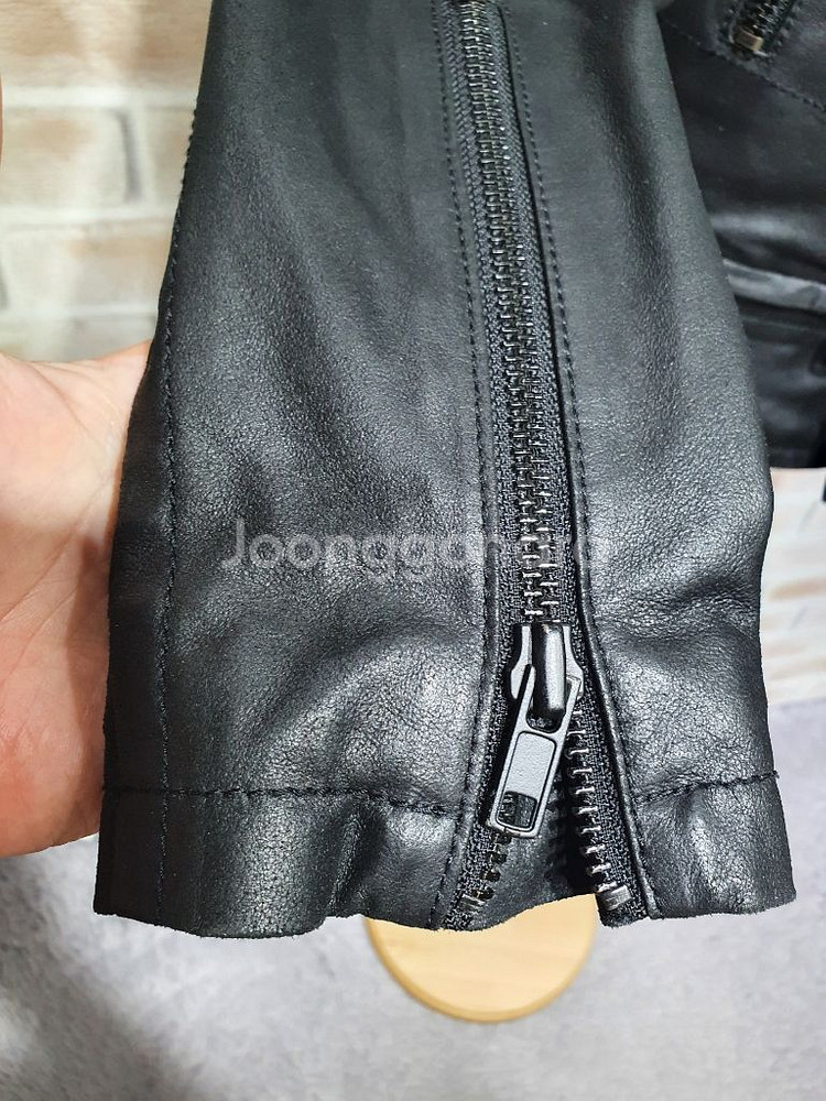 시스템 한섬 정품 새것수준 100%천연 염소 가죽 자켓--2