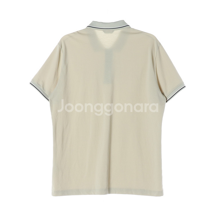 [XXL]헤지스 로고 반팔 카라티 코튼 폴로 티셔츠--3