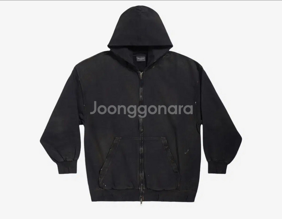 23SUMMER 발렌시아가 머드쇼 레귤러핏 후드집업 쇼피스 XS--6