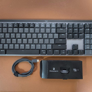 [가격인하] 로지텍 MX MECHANICAL(갈축) 풀배열 기계식 키보드 판매합니다