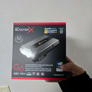 G6 사운드 블라스터 팔아요