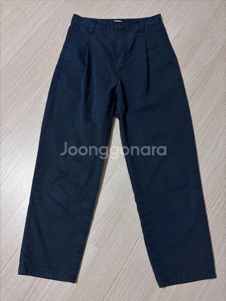 라이크유 네이비 핀턱 팬츠--5