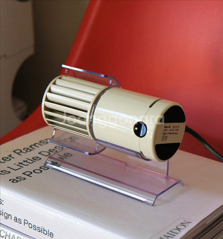 BRAUN 브라운 HL70 디터람스 데스크팬(선풍기)--7