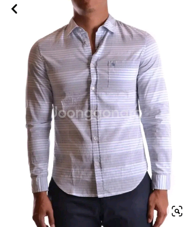 (새상품)버버리 체크 셔츠 95사이즈(M사이즈)--0