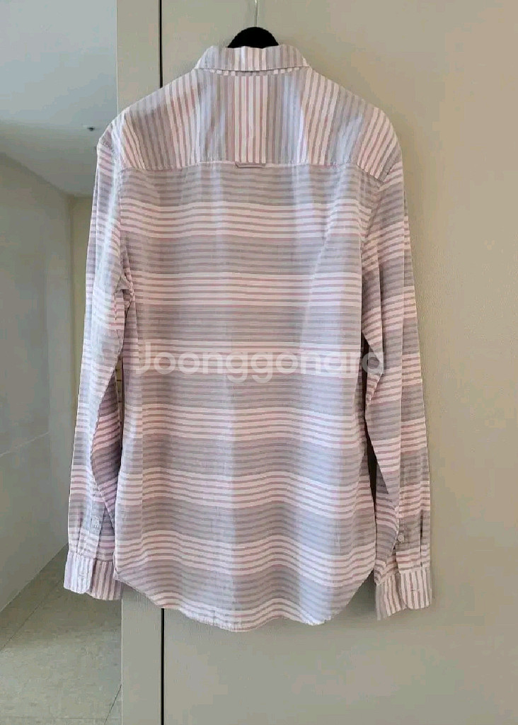 (새상품)버버리 체크 셔츠 95사이즈(M사이즈)--3