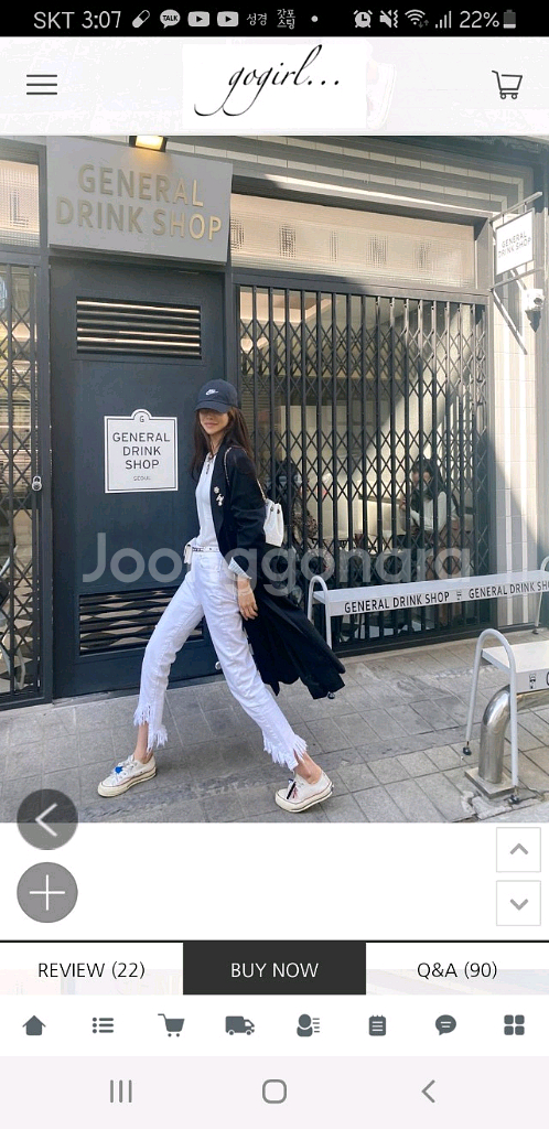 고걸 Tom 블랙 트렌치 코트(m)--4