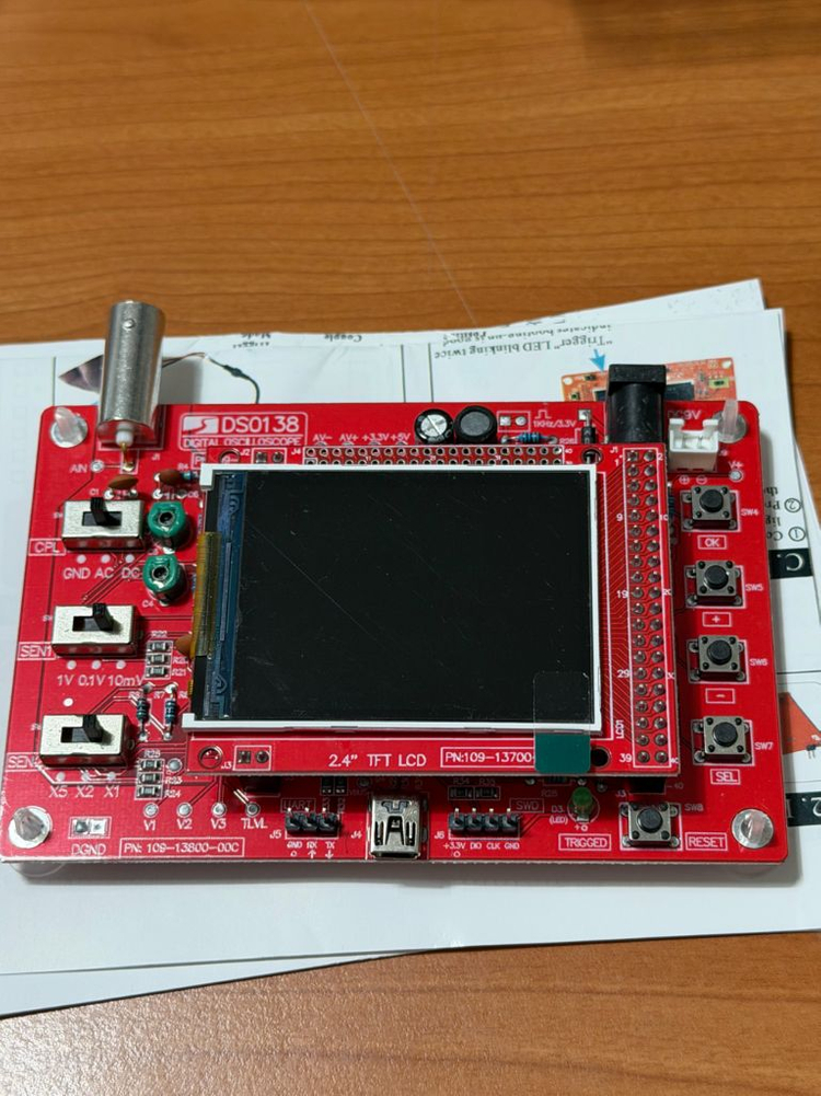 DSO138 디지털 오실로스코프 이미지
