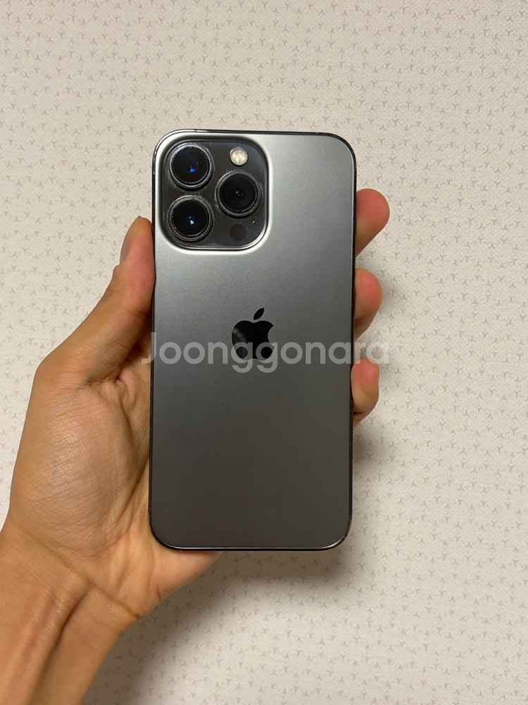 아이폰13 프로 128gb 그래파이트 / 미국판 무음--0