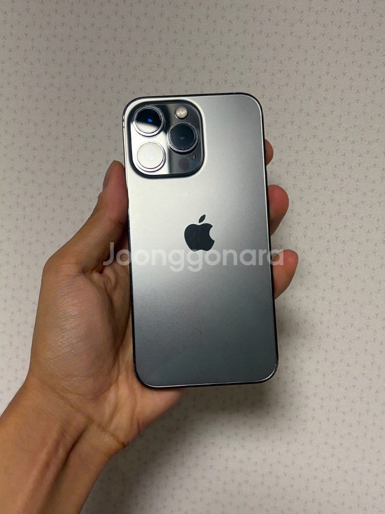아이폰13 프로 128gb 그래파이트 / 미국판 무음--1