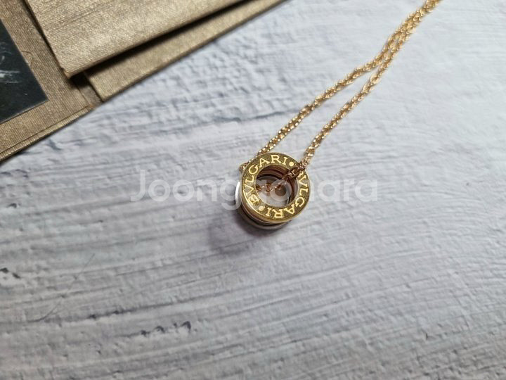 불가리 비제로원 체인 목걸이--3