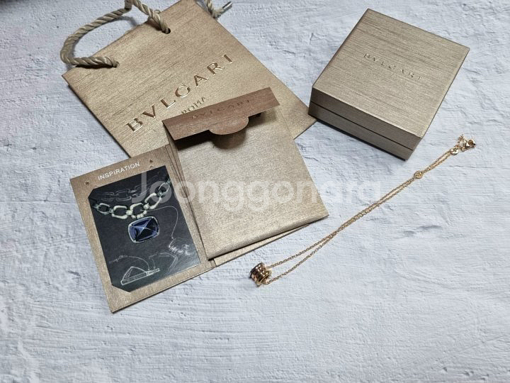 불가리 비제로원 체인 목걸이--2