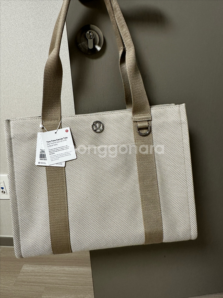 룰루레몬 투톤 캔버스 백 10L--1